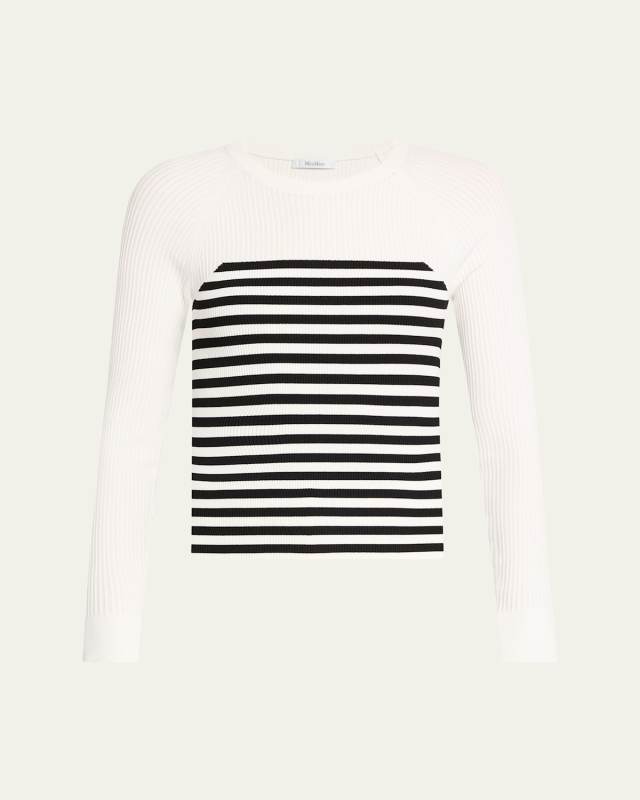 Braies Stripe Ribbed Top
